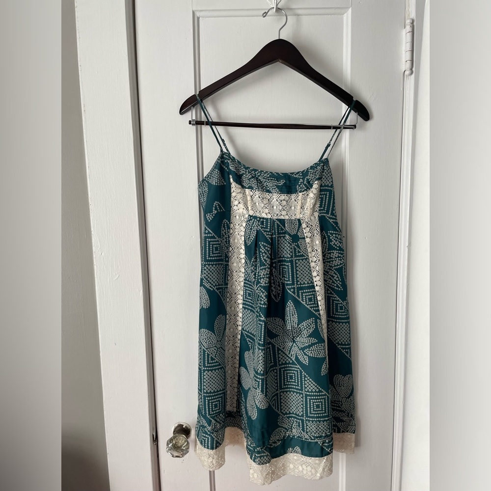 BCBG MaxAzria Mini Dress, Green, XS